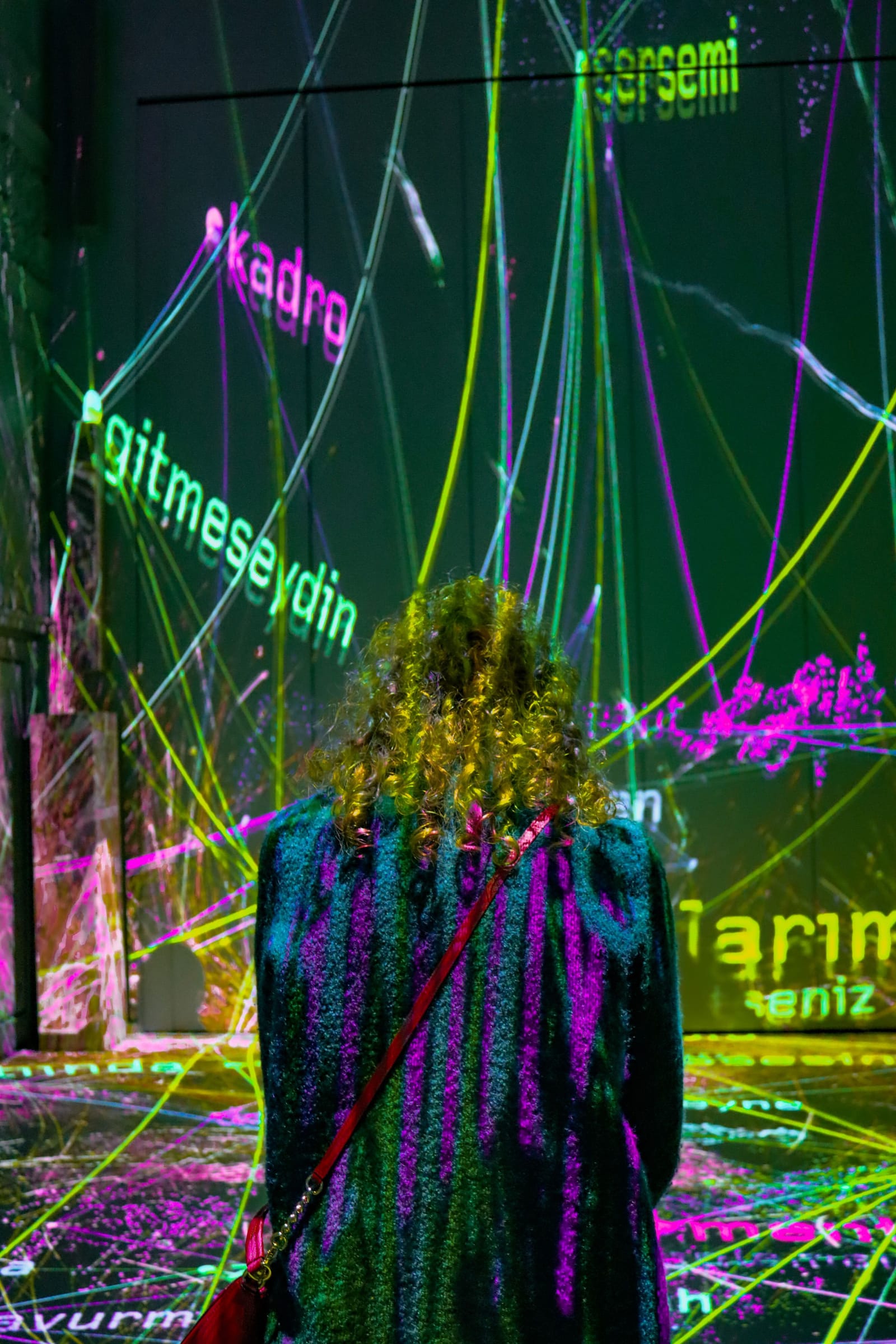 Projektör Mapping Gösterisi