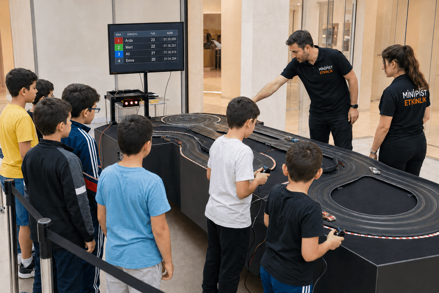 MiniPist Etkinlik – Slot Car Yarış Deneyimi